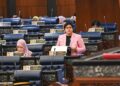 AZALINA Othman Said semasa sesi penggulungan Rang Undang-Undang (RUU) Perbekalan 2025 di Dewan Rakyat, semalam.– IHSAN JABATAN PENERANGAN