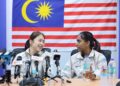 PEARLY Tan dan M Thinaah memasang impian besar di Sukan Olimpik Los Angeles 2028. - UTUSAN/AMIR KHALID