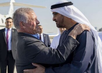 RAJA Abdullah II dan Sheikh Mohamed bin Zayed