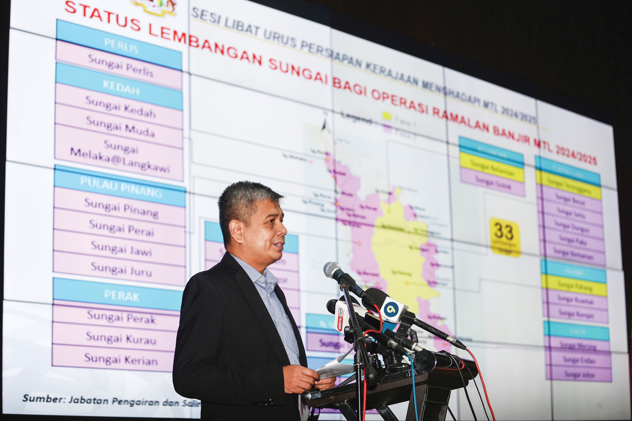 Penduduk di 4,619 lokasi risiko banjir diminta bersedia