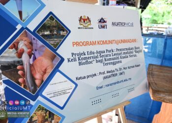 PROJEK penternakan ikan keli secara komersial antara projek meningkatkan ekonomi komuniti melalui dana UNIMADANI berjumlah Rm500,000.