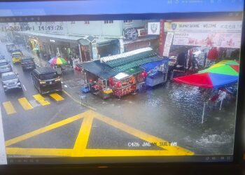 JALAN Pudu, Petaling Street di ibu kota dinaiki air