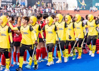 ANTARA aksi pasukan hoki kebangsaan wanita pada perlawanan terakhir liga sepusingan Trofi Juara-juara Asia Wanita 2024, di di Bihar, India. - IHSAN AHF