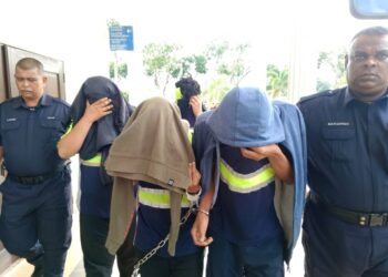 EMPAT pemuda mengaku tidak bersalah ketika dihadapkan ke Mahkamah Sesyen Balik Pulau, Pulau Pinang atas pertuduhan merogol seorang remaja perempuan berusia 14 tahun pada 10 November lalu.