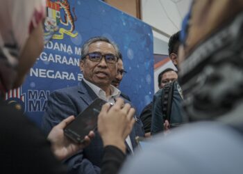 SHAMSUL Azri Abu Bakar ketika ditemui pemberita selepas Seminar Kenegaraan Malaysia MADANI : Taat Setia di Putrajaya. - UTUSAN/FAIZ ALIF ZUBIR