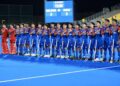 Skuad hoki remaja negara mempamerkan persembahan bertenaga selepas membelasah Oman 9-1 dalam kempen Piala Remaja Asia 2024 di Muscat, Oman. Sebelum itu mereka turut menewaskan China 5-2. - IHSAN KONFEDERASI HOKI MALAYSIA