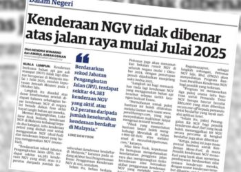 KERATAN laporan Utusan Malaysia.