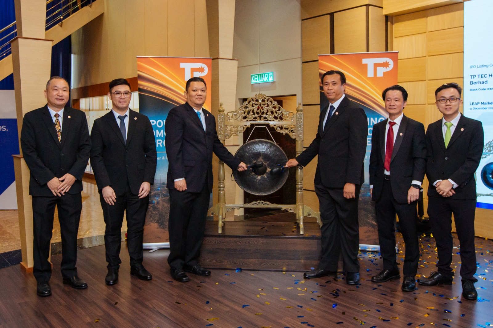 TP TEC catat premium 30% dalam penampilan sulung di Pasaran LEAP