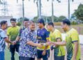 RAIS Yasin hadir mempengerusikan Mesyuarat PHNM di Stadium Hoki MBMB, Bukit Serindit, Melaka.