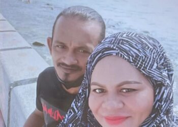 MAZLAN Abu Hassan dan isterinya, Noriza Saad yang terkorban dalam kemalangan jalan raya di Jalan Alor Pudak, Pendang.