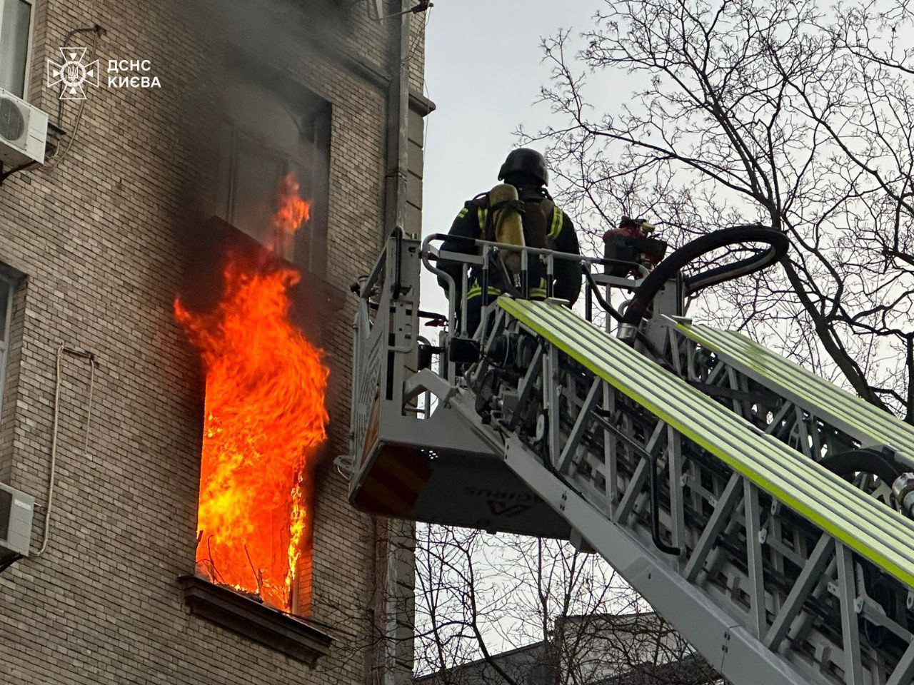 Empat maut dalam serangan di Kyiv