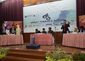 DEBAT Terbuka Astar (DTA) merupakan antara medan debat tertua dalam sejarah perdebatan di Malaysia yang dianjurkan oleh mahasiswa di peringkat kebangsaan.-FACEBOOK DEBAT TERBUKA ASTAR