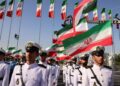 ASKAR dari unit tentera Iran menyertai perarakan tentera di Teheran.- AFP