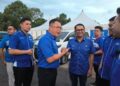 LING Tian Soon (dua kiri) menyelar tindakan pihak menyebar video lucah didakwa melibatkan seorang Ahli Majlis dari MCA Johor sebagai tindakan berniat jahat cemar imej parti.