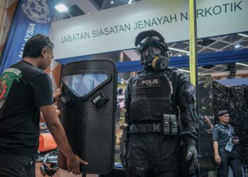 PERSIAPAN sempena Asia International Security Summit & Expo (AISSE2025) di Pusat Konvensyen Antarabangsa Putrajaya. - UTUSAN/FAIZ ALIF ZUBIR