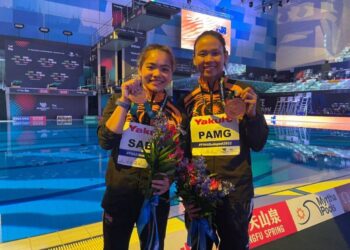 Pandelela Rinong dan Nur Dhabitah Sabri akan menyertai Terbuka New Zealand pada bulan ini. - AGENSI