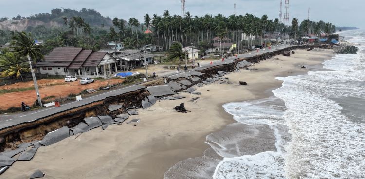 Bandar pinggir pantai bakal lenyap