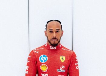 Lewis Hamilton menyertai pasukan Formula Satu (F1) Ferrari musim ini. - AFP