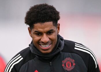 Marcus Rashford lebih banyak menghabiskan masa di bangku simpanan sejak Disember lalu. - AFP