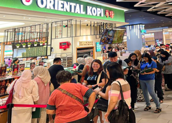 ORIENTAL Kopi kini memiliki 21 cawangan kafe di seluruh Malaysia dan Singapura.