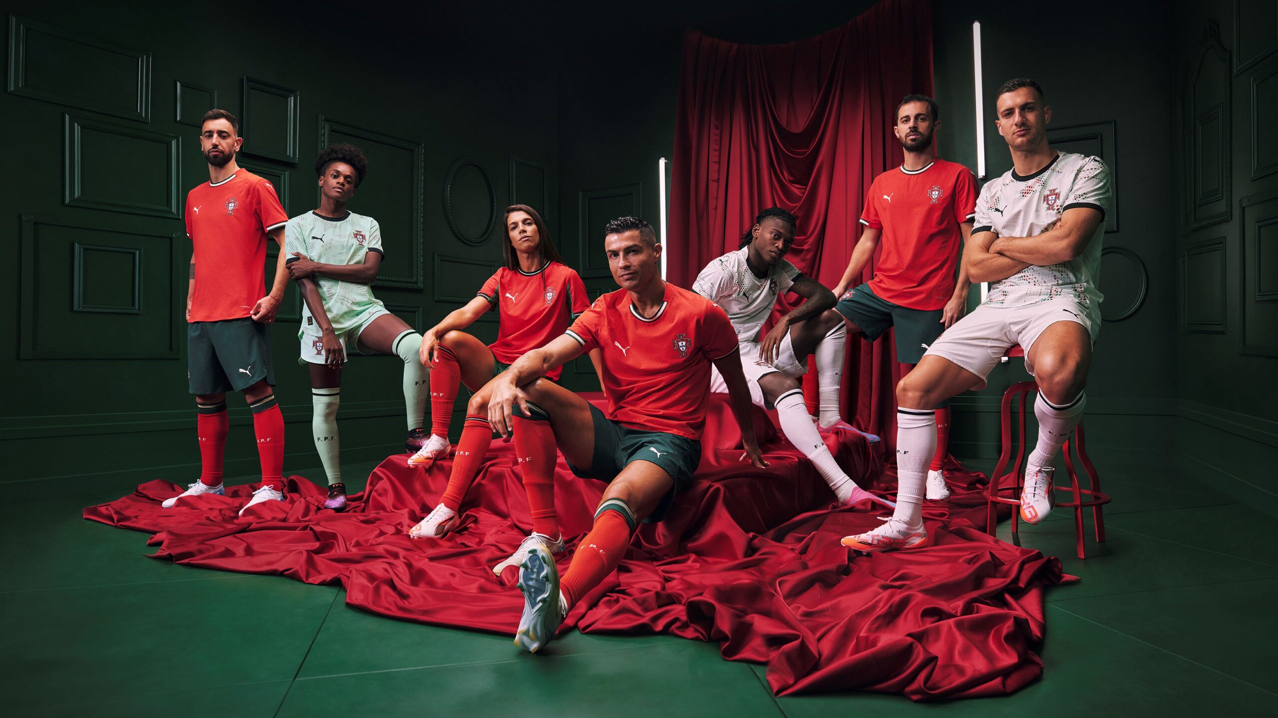 Jersi baharu Portugal kini jenama Puma