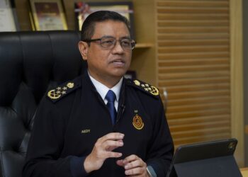 AEDY Fadly Ramli ketika ditemu bual di Ibu Pejabat JPJ, Putrajaya, baru-baru ini. - UTUSAN/FAISOL MUSTAFA