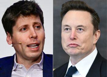 (DARI kiri) Sam Altman dan Elon Musk