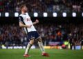 DEJAN Kulusevski meraikan gol keempat semasa perlawanan bola sepak Liga Perdana Inggeris (EPL) antara Ipswich Town dan Tottenham Hotspur di Portman Road, Ipswich, hari ini. - AFP