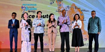 Hannah Yeoh pada majlis pelancaran Le Tour de Langkawi (LTdL 2025) di Kementerian Belia dan Sukan, Putrajaya, semalam. - IHSAN MSN