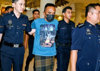 ZALZUL Kamar Abdul Ghani dibawa ke Mahkamah Majistret, Kuantan, Pahang atas pertuduhan membunuh Norshamira Zainal. - UTUSAN/SHAIKH AHMAD RAZIF