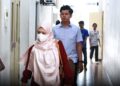 Bapa kepada Zayn Rayyan, Zaim Ikhwan hadir di Mahkamah Petaling Jaya semalam, untuk perbicaraan kes pengabaian yang dihadapi ibu bapa kanak-kanak autistik itu. - UTUSAN/AFIQ RAZALI