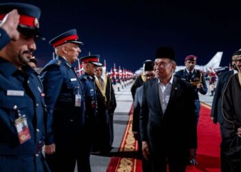 LAWATAN  Anwar Ibrahim ke Bahrain merupakan pelaburan diplomatik dan ekonomi yang memberikan manfaat besar kepada negara. – FACEBOOK ANWAR IBRAHIM