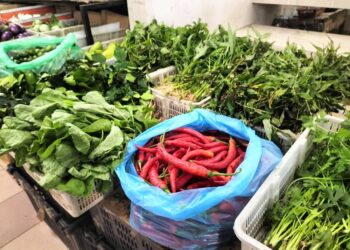 HARGA sayur-sayuran termasuk cili merah didapati meningkat menjelang Ramadan di pasar awam di Pulau Pinang.