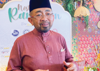 FEIZAL Nor Nurbi ketika ditemui Utusan Malaysia semasa pratonton bufet Nostalgia Ramadan di Randau Rasa oleh Dapur Brahim’s.–UTUSAN/SABRINA ZULKIFLI