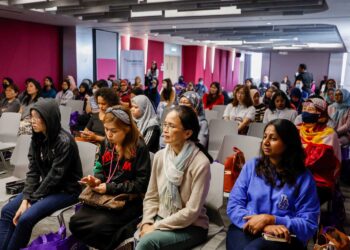 Peserta yang hadir di Bengkel Penjagaan Endometriosis Holistik: Mengurus Sakit dan Kesihatan Di Hospital Thomson, Petaling Jaya baru-baru ini bagi menambah pengetahuan mengenai penyakit endometriosis.