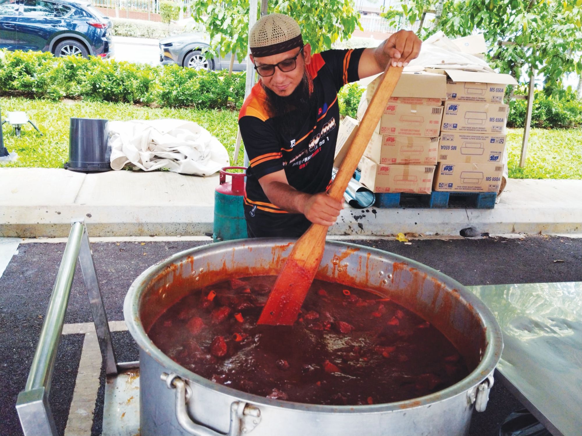 Jual tiga tan lamb shank dalam tempoh 10 hari Ramadan