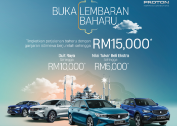 PROMOSI Buka Lembaran Baharu merangkumi semua model yang ditawarkan oleh Proton.