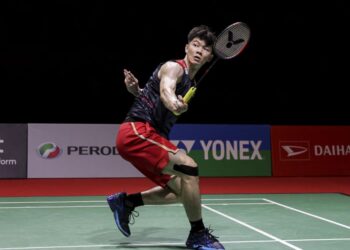 Lee Zii Jia perlu membuktikan keputusan yang positif apabila bertanding di badminton All England yang akan membuka tirai minggu depan. - UTUSAN/SHIDDIEQIIN  ZON