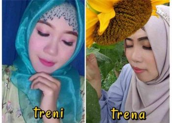 TRENA (kanan) dan Treni (kiri) bertemu semula selepas terpisah selama 20 tahun. - AGENSI