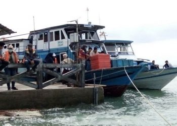 PULAU ONRUST, salah satu destinasi pelancongan akan ditutup sementara ketika Hari Krismas dan Tahun Baharu. - AGENSI