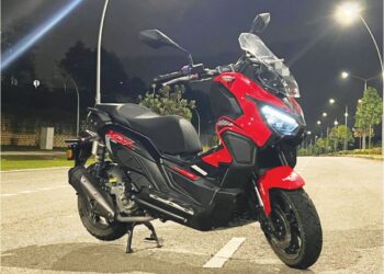 WMOTO moto XDV250i, gagah bergaya. - UTUSAN/ANUAR NORICK