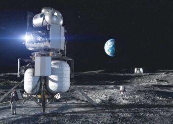 REKA bentuk Blue Moon yang dibangunkan oleh Blue Origin dengan kerjasama syarikat aeroangkasa. - BLUE ORIGIN