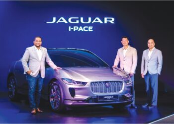 MAJLIS pelancaran Jaguar I-PACE untuk memenuhi pasaran EV tempatan.