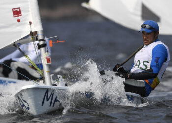 KHAIRULNIZAM AFENDY akan meneruskan perlumbaan acara laser standard di Sukan Olimpik Tokyo pada hari ini.- AFP