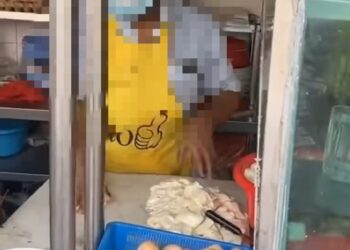 TANGKAP layar video tular yang mempersoalkan tahap kebersihan sebuah gerai roti canai popular di George Town, Pulau Pinang yang kemudiannya diarahkan tutup selama 14 hari bermula hari ini.