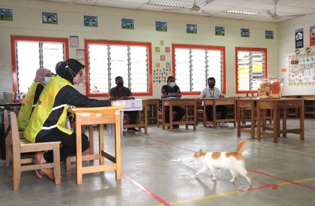 Peratusan keluar mengundi melaka