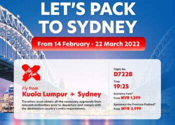 AirAsia X sambung semula perkhidmatan ke Sydney.