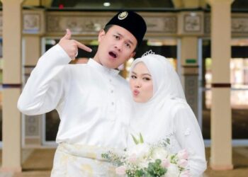 SHERYL Shazwani dan  Azzam Sham selamat bergelar  suami isteri