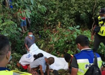 AMIR Hakimi maut selepas terjatuh dari Gunung Dalam Wang, Baling, Kedah hari ini. - FOTO/NORLIA RAMLI