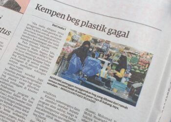 KERATAN akhbar Mingguan Malaysia semalam.